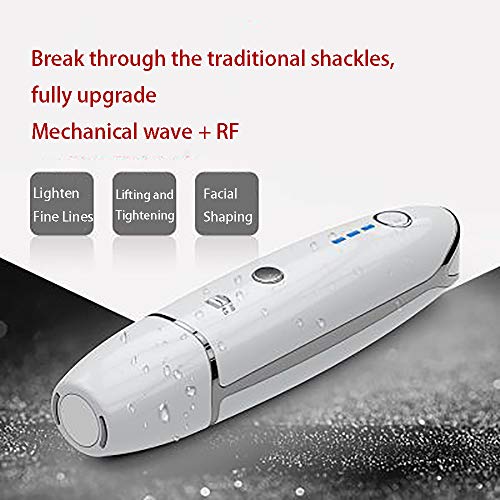 Masajeador de Belleza por Ultrasonidos,RF Facial Instrumento Multifuncional Dispositivo Anti-Edad Rejuvenecimiento de la Piel Anti-Arrugas Anti-acné Apriete de la Piel Limpieza Facial,Señora/Madre