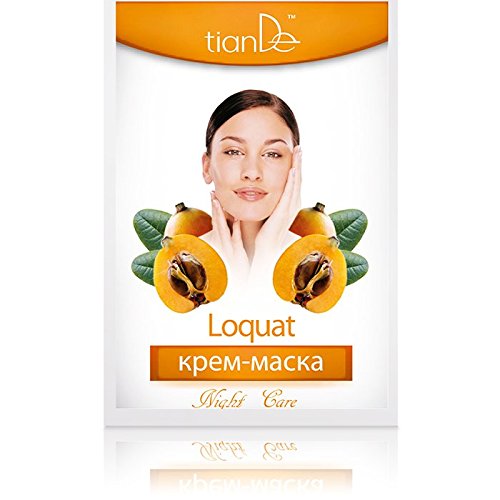 Máscara Cremosa de la Cara"Níspero", Nutrición y Aumentar la Firmeza de la Piel, TIANDE, Peso: 18 g