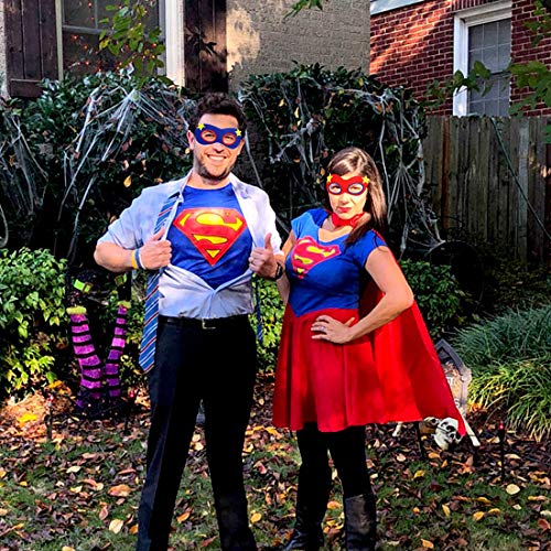 Máscaras de Superhéroe, Máscaras para Niños y Adultos, Máscaras de Cosplay de Superhéroe, Cuerda Elástica Máscaras de Ojos, Suministros de Fiesta de Superhéroes (35 Piezas )