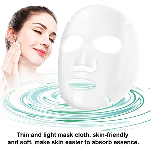 Mascarilla hidratante con extracto de caracol, mascarilla facial reparadora hidratante, protección cutánea - 10 u.