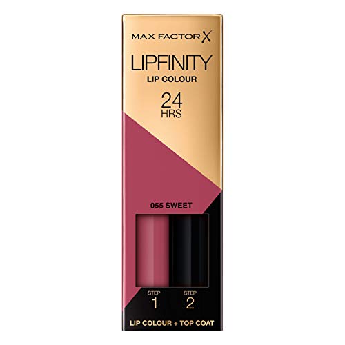 Max Factor Lipfinity Lip Colour Lipstick 055 Sweet Dwufazowa pomadka do ust