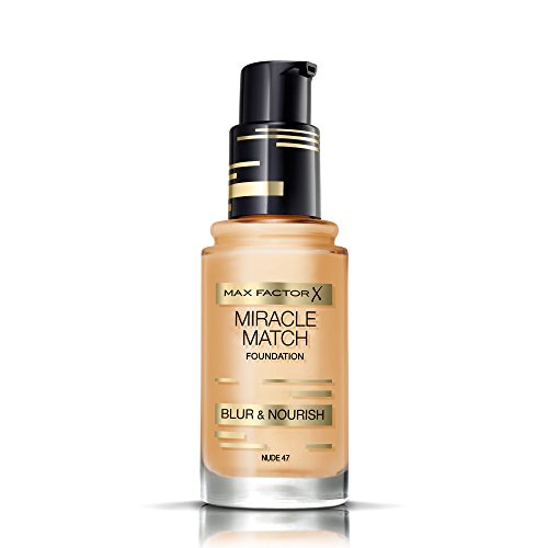 Max Factor Miracle Match Blur & Nourish Foundation 47 Nude Podkład do twarzy