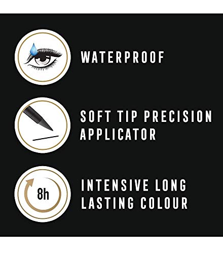 Max Factor Xpert Eyeliner waterproof Lápiz de Ojos Tono 02 metallic anthracite - 13 gr