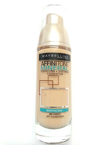 Maybelline Affinitone Mineral Foundation SPF18 30ml- 20 Cameo by Maybelline