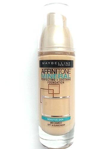 Maybelline Affinitone Mineral Foundation SPF18 30ml- 20 Cameo by Maybelline