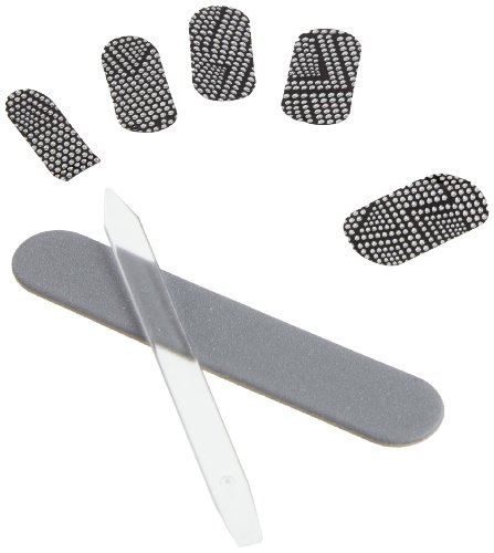 Maybelline jade - Colorama nailsticker, uñas postizas, color heavy metal, 18 unidades