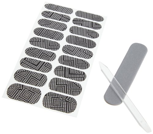 Maybelline jade - Colorama nailsticker, uñas postizas, color heavy metal, 18 unidades