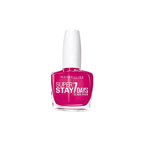 Maybelline New York Superstay 7 Días, Esmalte de Uñas Efecto Gel, Tono 180 Rose Fuchsia