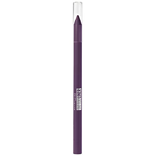 Maybelline New York - Tattoo Liner, Lápiz de Ojos Morado Semi-Permanente, Tono 940 Rich Amethyst