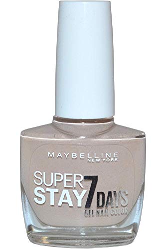 Maybelline SuperStay 7 Days 875 Second Skin 10ml Beige esmalte de uñas - Esmaltes de uñas (Beige, Second Skin, 24 mes(es), ETHYL ACETATE, BUTYL ACETATE, NITROCELLULOSE, PROPYL ACETATE, ISOPROPYL ALCOHOL, TRIBUTYL CITRATE,..., 10 ml, 20 mm)
