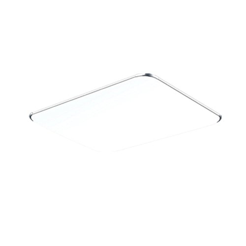 MCTECH 96W LED bianco freddo Lámpara de techo moderno diseño ultrafino, temperatura de color: 6000-6500K, color plateado