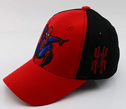 MdsfeNiños y niñas Sombreros Bordado de Dibujos Animados algodón Bordado Gorra de béisbol Hip Hop Pato Lengua Exterior Sombrero para el sol-3-ajustable
