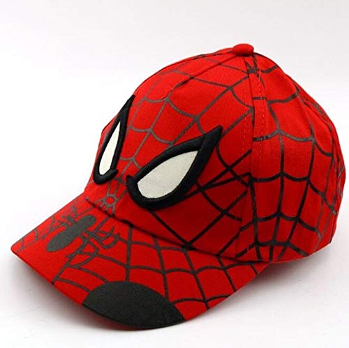 MdsfeNiños y niñas Sombreros Bordado de Dibujos Animados algodón Bordado Gorra de béisbol Hip Hop Pato Lengua Exterior Sombrero para el sol-3-ajustable