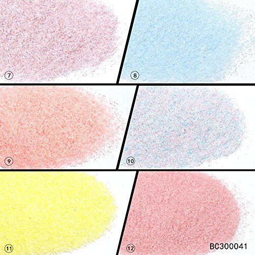 MEILINDS 12 colores Uñas Glitter Polvo de Pigmentos esmalte de uñas polvo Decoración Uñas Art