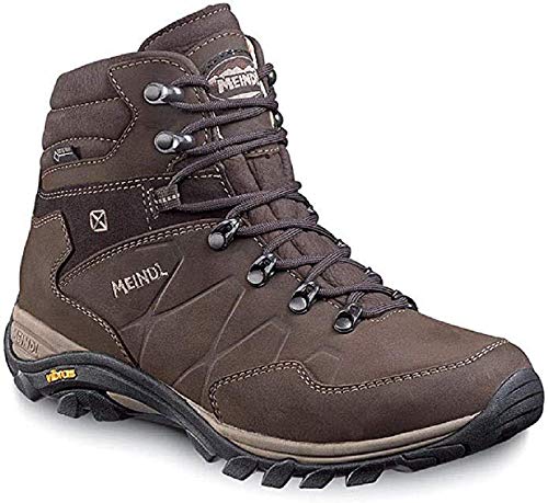 Meindl Avila Lady Mid GTX - Botas de Senderismo para Mujer, Color Caoba, Hombre Mujer Infantil, Mahagoni/Cafe, 4
