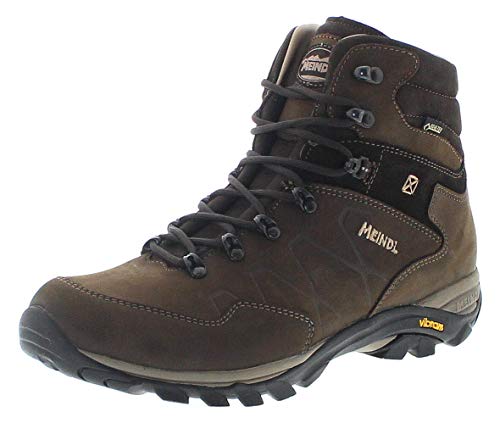 Meindl Avila Lady Mid GTX - Botas de Senderismo para Mujer, Color Caoba, Hombre Mujer Infantil, Mahagoni/Cafe, 4