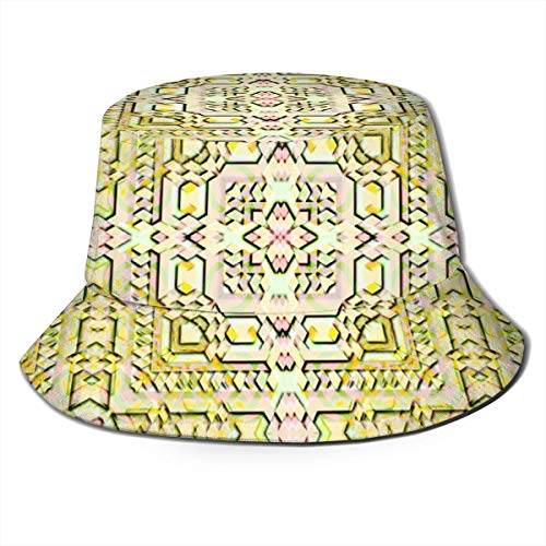 Meiya-Design Boulevard De La Paix - Sombrero de Pescador Unisex con Estampado de Moda para Verano, Plegable, para Exteriores, Senderismo, Playa, Deportes