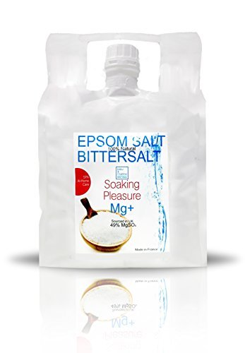 Mejoras Sales Epsom Puras - Magnesio Natural 49% - bolsa 6 kg ● Eliminar las toxinas y metales pesados