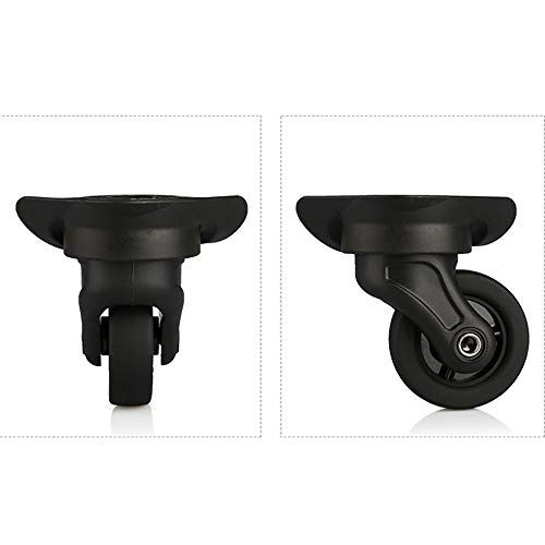 MELLRO Rueda giratoria Rueda Universal Caja de la Carretilla del Equipaje del Equipaje en Las Ruedas Delanteras Conveniente for el Equipaje Accesorios Accesorios Grass and Sand Adecuado