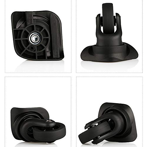 MELLRO Rueda giratoria Rueda Universal Caja de la Carretilla del Equipaje del Equipaje en Las Ruedas Delanteras Conveniente for el Equipaje Accesorios Accesorios Grass and Sand Adecuado