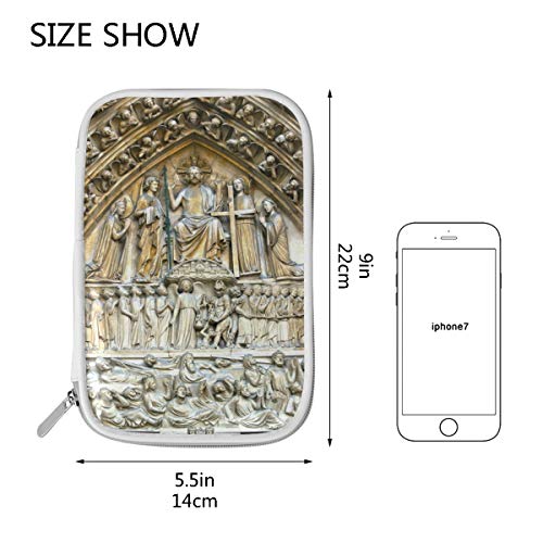 Men Toiletry Bag Forever Great Notre Dame De Paris Sturdy Toiletry Bag Xs Makeup Pouch Organizador de estuche de maquillaje multifuncional para hombres Mujeres