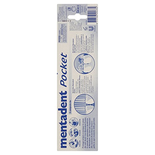 Mentadent cepillo de dientes Kit de bolsillo