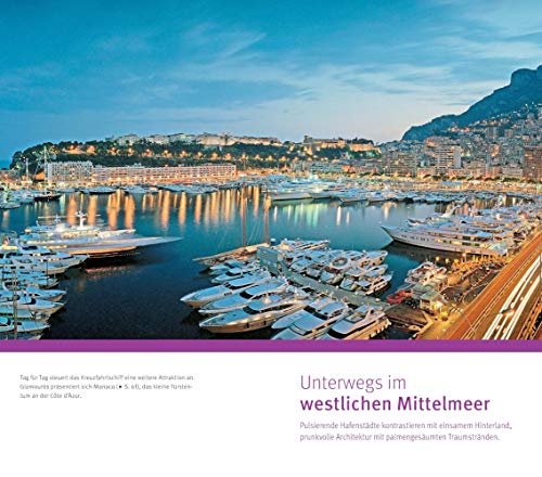 MERIAN live! Reiseführer Kreuzfahrt westliches Mittelmeer: Mit Kartenatlas im Buch und Extra-Karte zum Herausnehmen