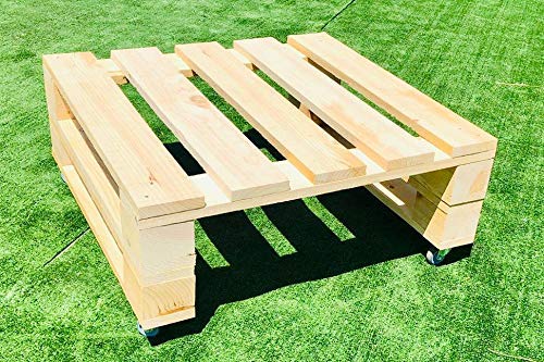 Mesa/Banco PALETS -Interior/Exterior Nuevo A ESTRENAR (SIN Ruedas)