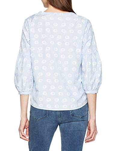 Mexx Blusa, Azul (Cashmere Blue/White Circle 300153), X-Large para Mujer
