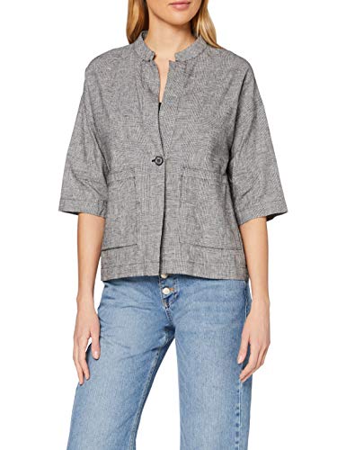 Mexx Chaqueta, Multicolor (Checked 300032), 40 (Talla del Fabricante: 38) para Mujer