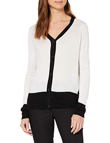 Mexx Chaqueta Punto, Blanco (Blanc De Blanc 114800), X-Large para Mujer