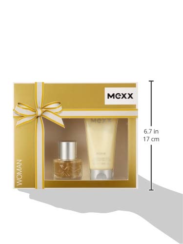 Mexx Woman - Set de perfume para mujer (eau de toilette de 20 ml y loción corporal de 50 ml, 1 unidad de 70 ml)