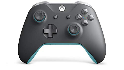 Microsoft - Mando Inalámbrico, Color Gris y Azul (Xbox One)