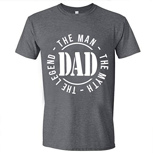 MIMUSELINA Regalo Padres Primerizos | Regalo Original para Papas | Pack Dia del Padre de Camiseta (Talla L), Taza y Llavero de Madera Dad, con Sello