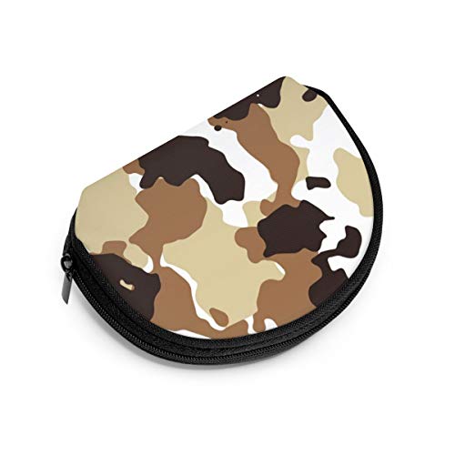 Mini Monedero para Mujer Camouflage Monedero Monedero Estuche de Cambio Lindo Tarjeta de crédito Monederos para Llaves Monedero pequeño 1pcs