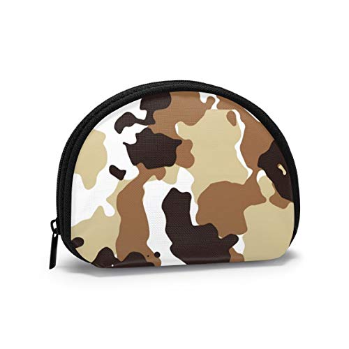 Mini Monedero para Mujer Camouflage Monedero Monedero Estuche de Cambio Lindo Tarjeta de crédito Monederos para Llaves Monedero pequeño 1pcs