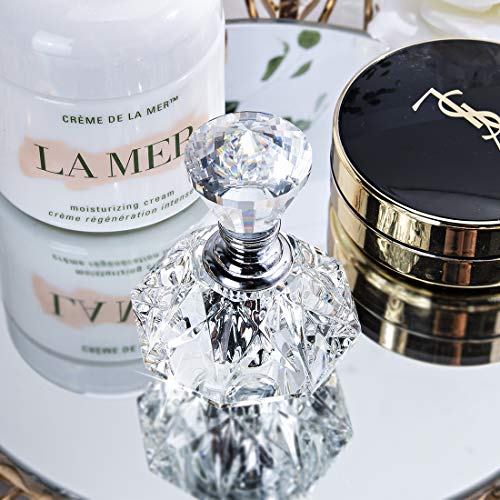 Minifrasco de perfume H&D de estilo vintage, vacío, rellenable.