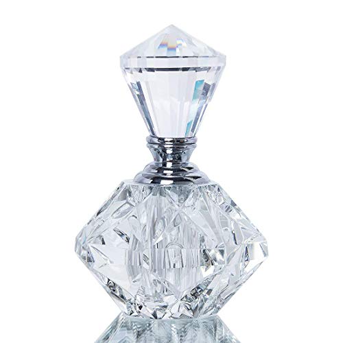 Minifrasco de perfume H&D de estilo vintage, vacío, rellenable.