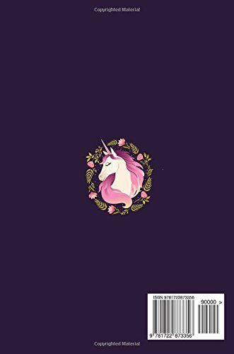 Miracal: Cute unicorn notebook journal: Volume 8 (Unicorn notebook for girl)