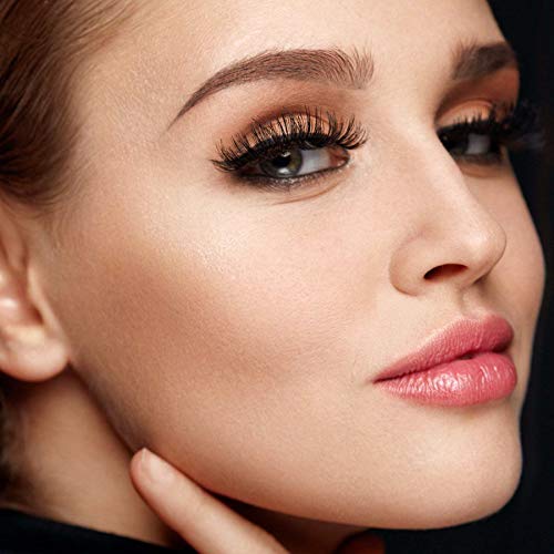 Mirenesse Magnomatic Kit Delineador de Ojos Magnético y Pestañas Reutilizables, Pestañas Falsas Fácil sin Adhesivo y sin Ensuciar