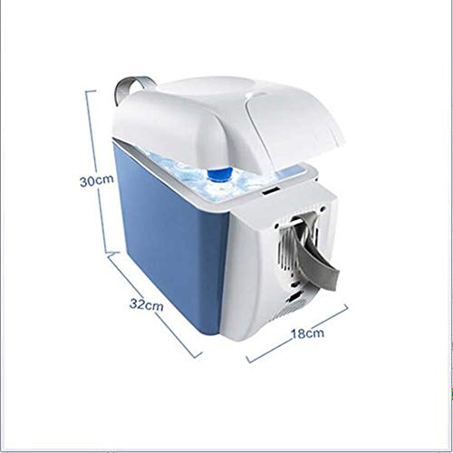 M＆K 7L Mini refrigerador para Maquillaje y Cuidado de la Piel, Compacto Enfriador/Calentador del Mini refrigerador para el Dormitorio de Coches, Incluye enchufes para Outlet 12V