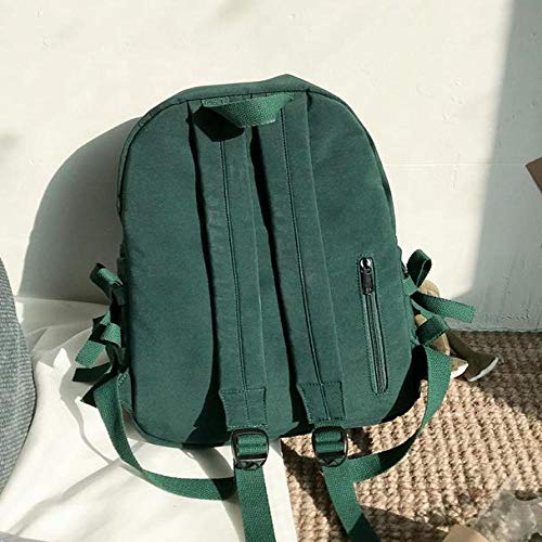 MNBVCX Mochila Femenina Versión Coreana Mochila con Un Sentido De La Mochila De Estudiante De Moda Vintage, Simple Y Versátil 28.5X11X39Cm