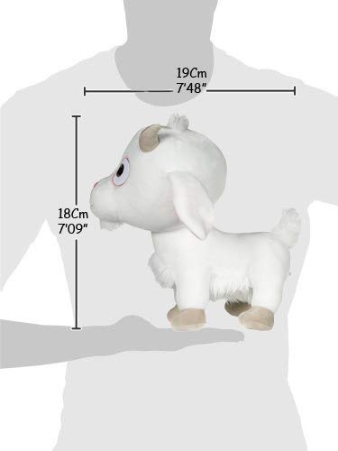 MNNS Minions - Pack de 2 Peluches Unicornio 6'69"/17cm + Cabra Pecho Blanco 7'09"/18cm Calidad Super Soft