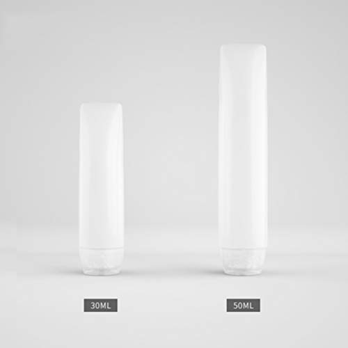 Mobestech 8 Piezas 50 Ml Exprimir Botella de Loción Botellas de Emulsión de Plástico Limpiador Botellas de Subenvasado Envases de Loción para Damas Niñas Mujeres Salientes