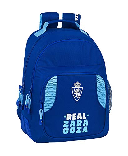 Mochila Safta Escolar de Real Zaragoza, 320x150x420mm