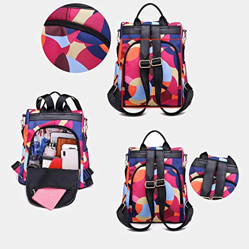 Mochilas Tipo Casual para Mujer,Color Brillante
