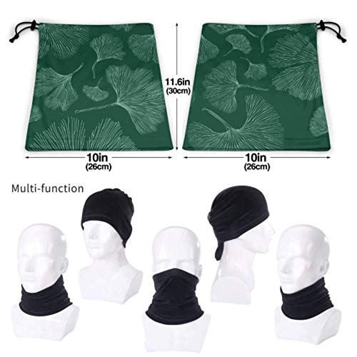 Moda Natural Ginseng Hierbas medicinales Polainas para hombres Cuello Sol Polvo Mascarilla Paquete Cuello Polainas Mujeres Protección solar Multifunción para invierno Clima frío Mantener caliente par