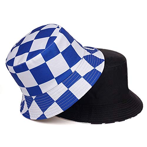 Moda Sombrero De Pescador De Doble Cara para Mujer Sombreros De Cubo De Sombra Al Aire Libre Sombrero De Marea Salvaje Sombreros De Cubo De Algodón para Hombres Casquetteenvío Gratis