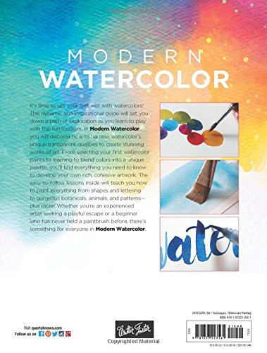 Modern Watercolor: A playful and contemporary exploration of watercolor painting (Modern Series)