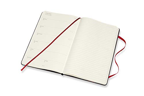 Moleskine - Agenda Semanal de 18 Meses, Edición Limitada Star Wars, Estrella de la Muerte, Agenda Escolar 2019/2020 con Tapa Dura y Cierre Elástico, ... cm, 208 Páginas (AGENDA 18 MOIS EDT LIMITEE)